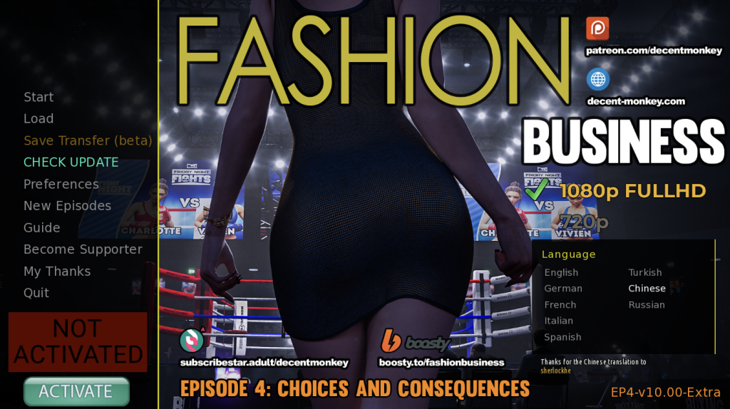 【欧美SLG/动态/更新】 时尚女王 莫妮卡 Fashion Business Ep.4 v11.00 Extra 官方中文版 [PC+安卓双端/6.70G/百度]-乃酱社 · 游戏站