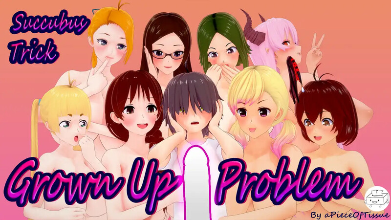 【日系SLG/动态/3C】魅魔把戏：成长问题（Succubus Trick: Grown Up Problem）v0.9汉化中文[PC+安卓双端/3.80G/百度]-乃酱社 · 游戏站