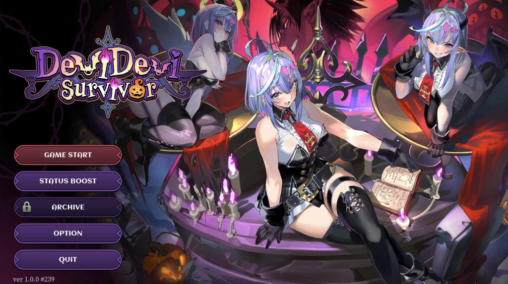 【仅PC/日式ACT/新作】 恶魔恶魔幸存者 DeviDevi Survivor デビデビサバイバー 官中版 [1.10/百度]-乃酱社 · 游戏站