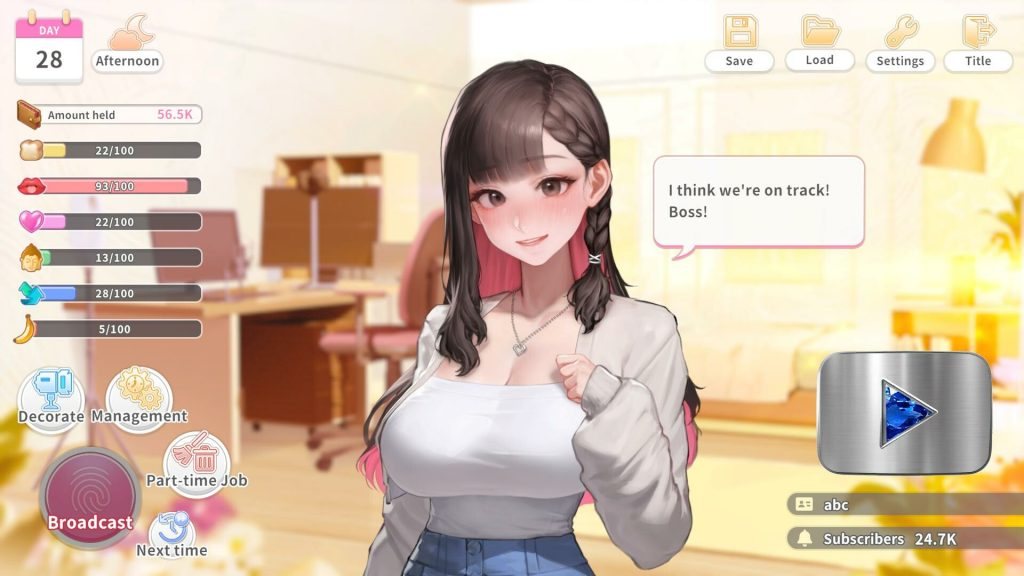图片[3]-【仅PC/亚洲风SLG/新作] 直播开始！VTuber 训练 Streaming ON! VTuber Training 官中步兵版 [700M/百度]-乃酱社 · 游戏站