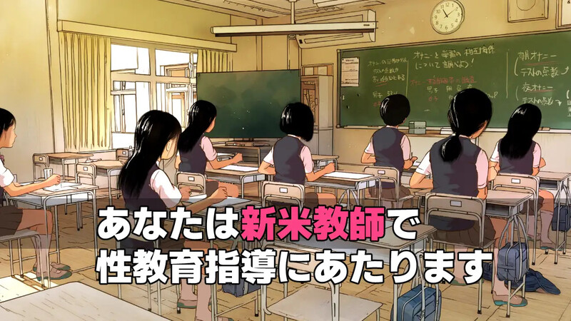 图片[3]-【仅PC/互动SLG/全动态】少女的第一次x教育『老师，也能指导我吗？』（女の子はじめてのx教育『先生、私にも指導してくれますか?』）V1.0 AI汉化[2.50G/百度]-乃酱社 · 游戏站