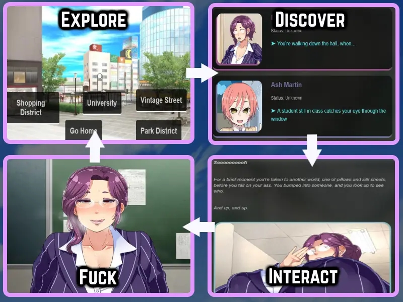 图片[3]-【仅PC/亚洲风HTML/完结版】变态大学 Hentai University  Ver33 浏览器转中文 [840M/多空转百度]-乃酱社 · 游戏站