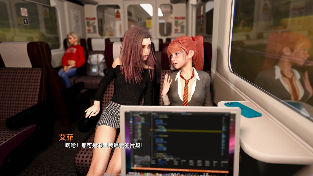 图片[2]-【欧美SLG/动态/萝莉】 火车上的女孩 Girls on a Train v1.0 汉化版 [PC+安卓双端/1.40G/百度]-乃酱社 · 游戏站