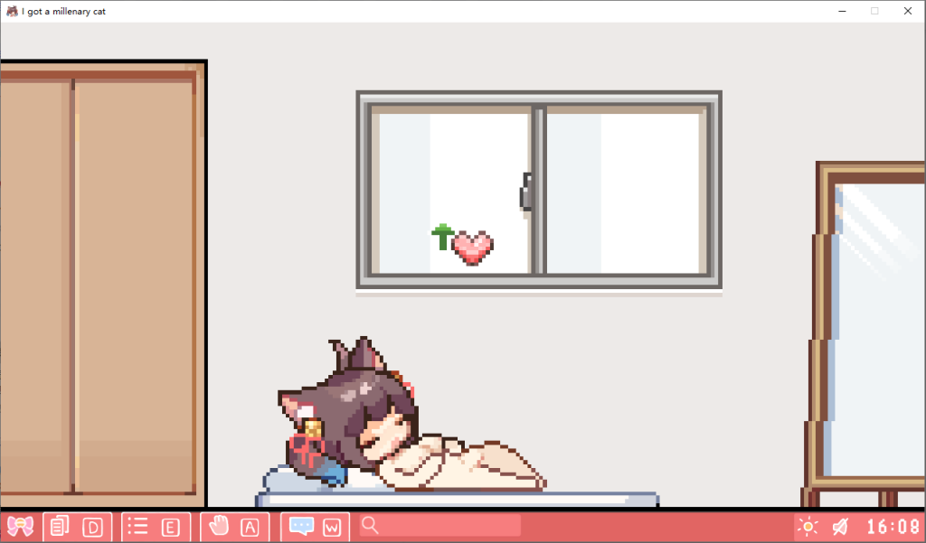 图片[4]-【仅PC/日系SLG/动态/像素风】：捡到千年猫 I got a millenary cat v1.41 官方中文步兵版[1.0G/百度]-乃酱社 · 游戏站